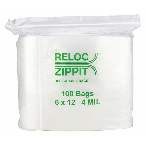 Reclosable Poly Bag 4-MIL, 6
