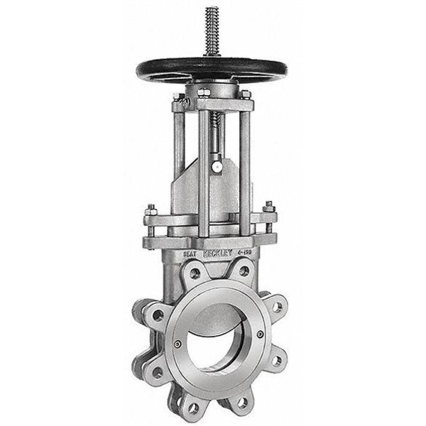 Knife Gate Valve, Uni, Manual, SS304, 2