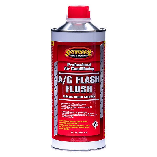 A/C Flash Flush, Solvent Based Can, 32oz.