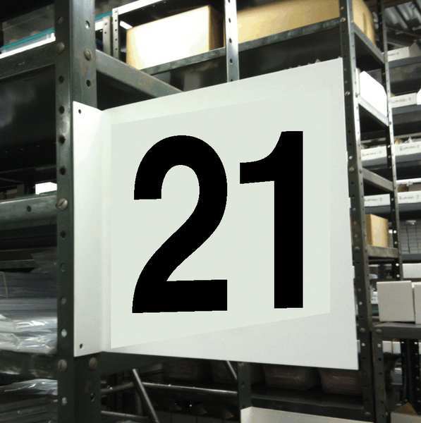 Projecting Aisle Sign, Legend 21, HPS-2W1412-21
