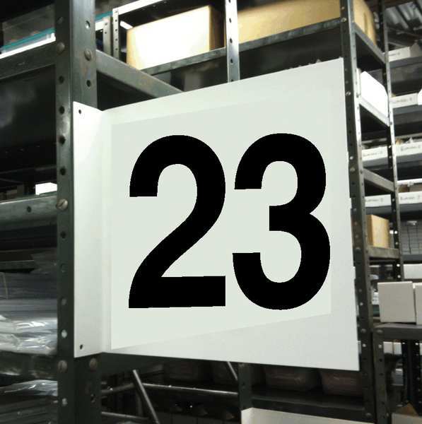 Projecting Aisle Sign, Legend 23, HPS-2W1412-23