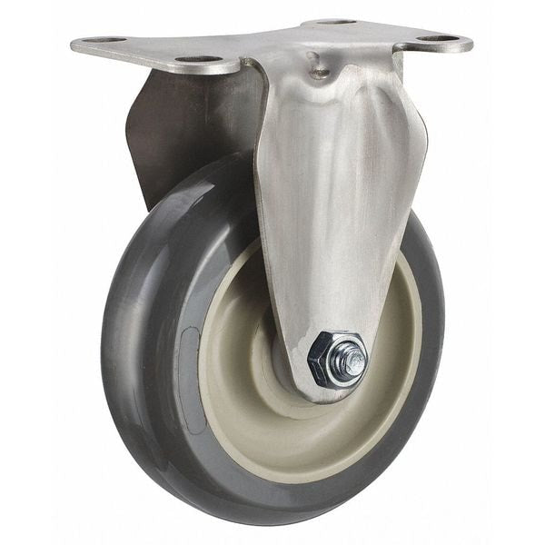 Rgd Plate Cstr, Polyurethane, 5 in, 350 lb.