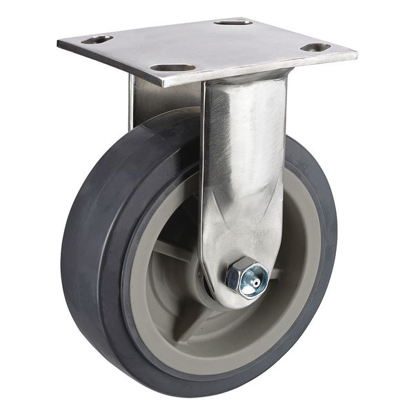 Kingpinless Rgd Caster, Polyurthn, 1100 lb
