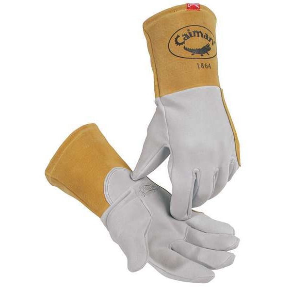 TIG Welding Gloves, Deerskin Palm, L, PR