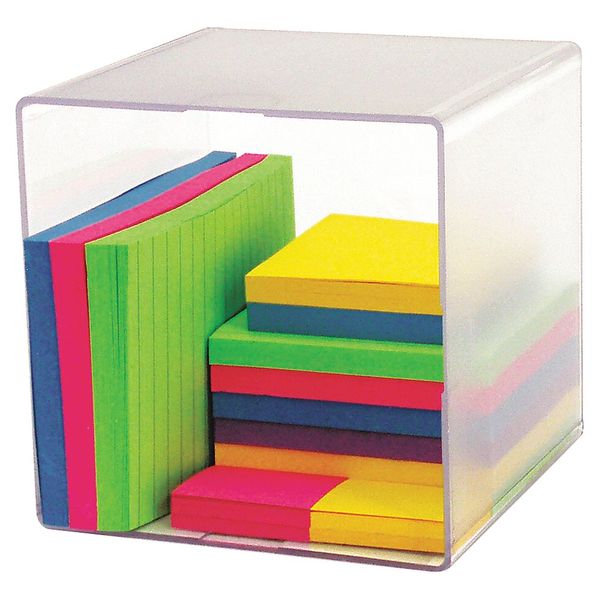 Desktop Organizer, Clear, Plastic