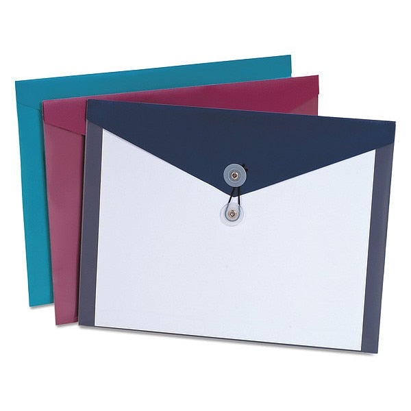 Front View Envelope, Asst, Poly, PK4