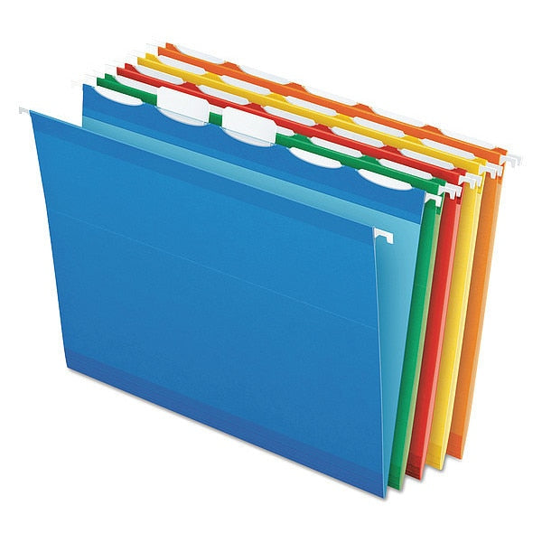 Hanging File Folders, Assorted, PK25