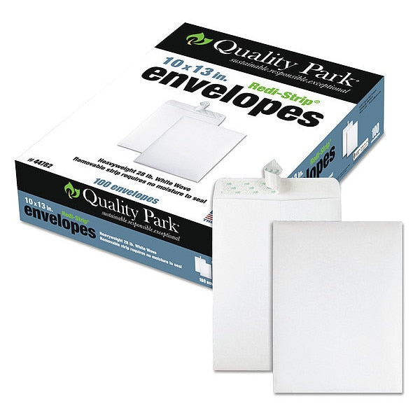 Catalog Envelope, White, Paper, PK100