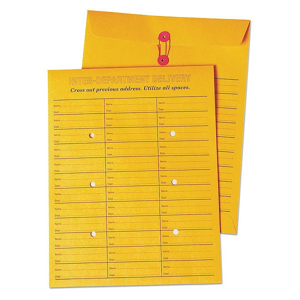 Interoffice Envelope, Lt Brown, PK100
