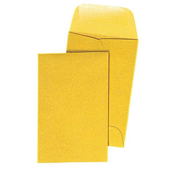 Coin Envelope, Light Brown, Kraft, PK500