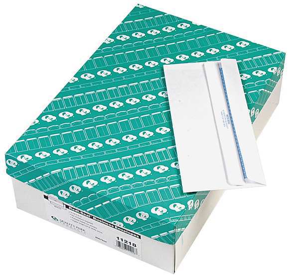 Business Envelope, White, Paper, PK500