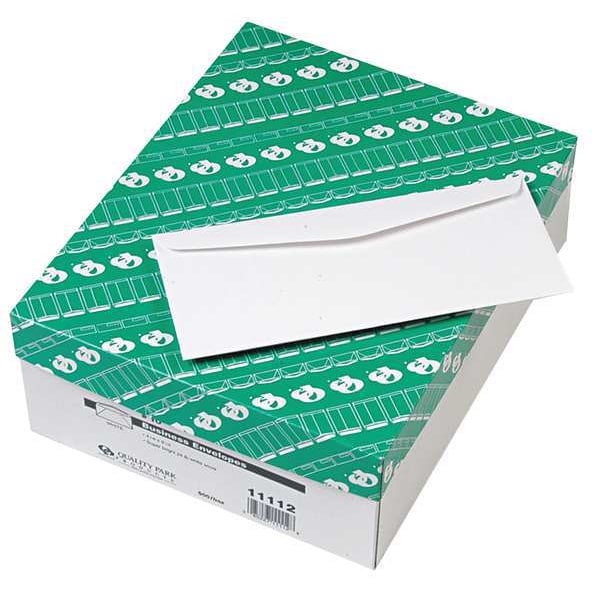 Business Envelope, White, Paper, PK500