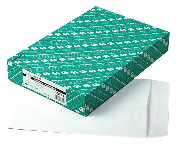Catalog Envelope, White, Paper, PK100