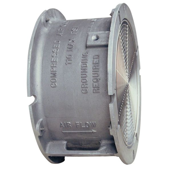 Conf Sp Vent/Fan, Aluminum, Silv, 24 In