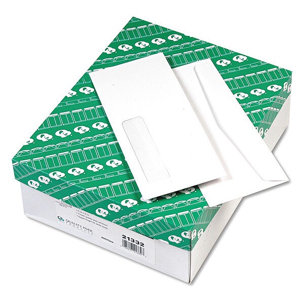 Window Envelope, White, Paper, PK500