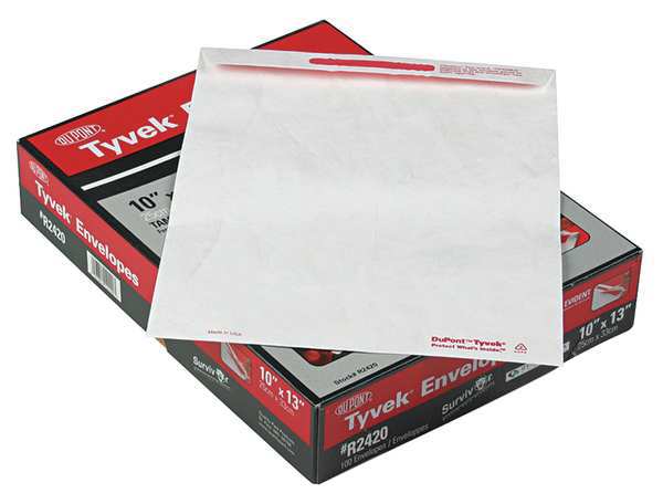Tamper Indicating Envelope, Wht, PK100