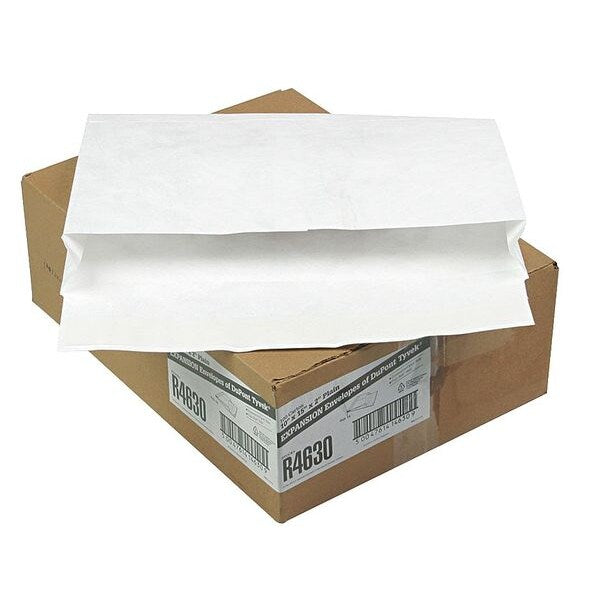 Expandable Envelope, White, PK100