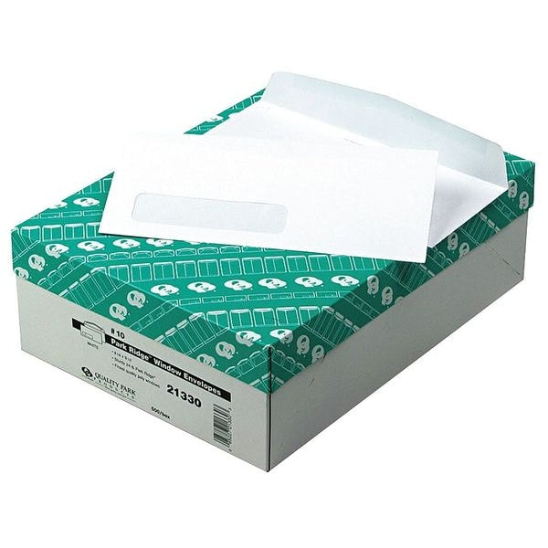 Window Envelope, White, Paper, PK500