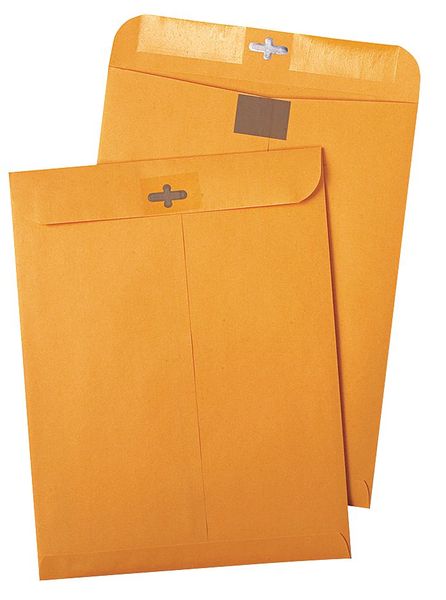 Catalog Envelope, Lt Brown, Kraft, PK100