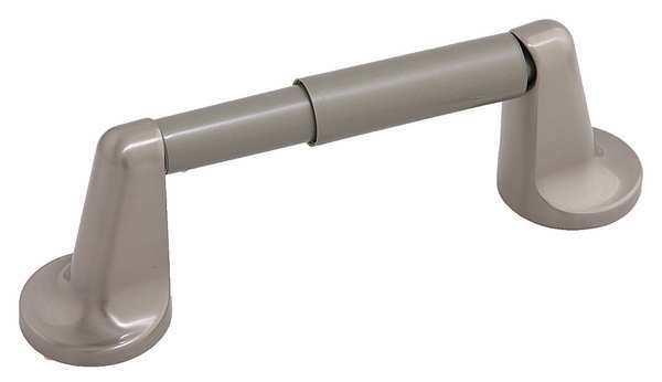 Toilet Paper Holder, Double Post, Zinc