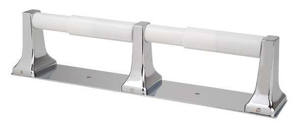 Toilet Paper Holder, Triple Post, Zinc