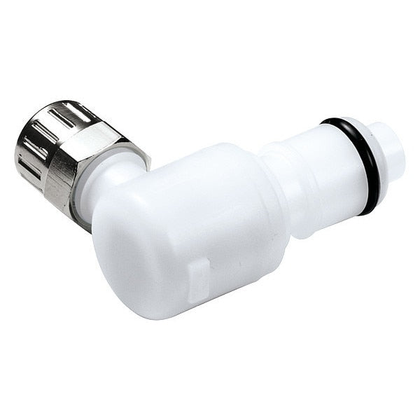 Coupler, Push In, Acetal, White