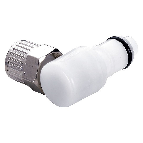 Coupler, Push In, Acetal, White