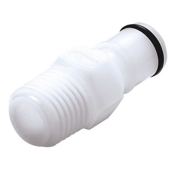 Coupler, Push In, Acetal, White