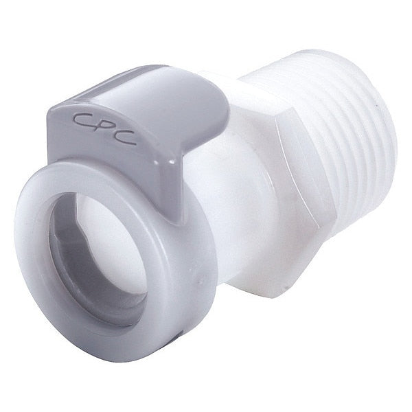 Coupler, Push In, Acetal, White
