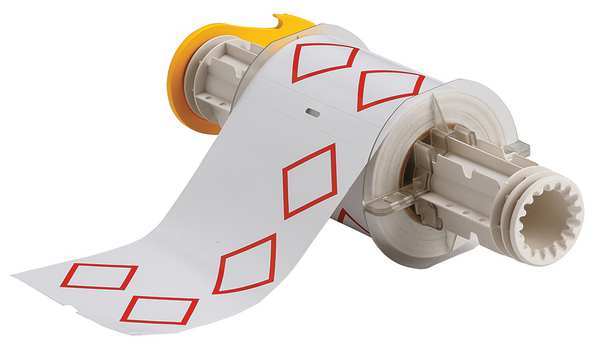 Label, Red/Yellow/Blue/White, Labels/Roll: 90