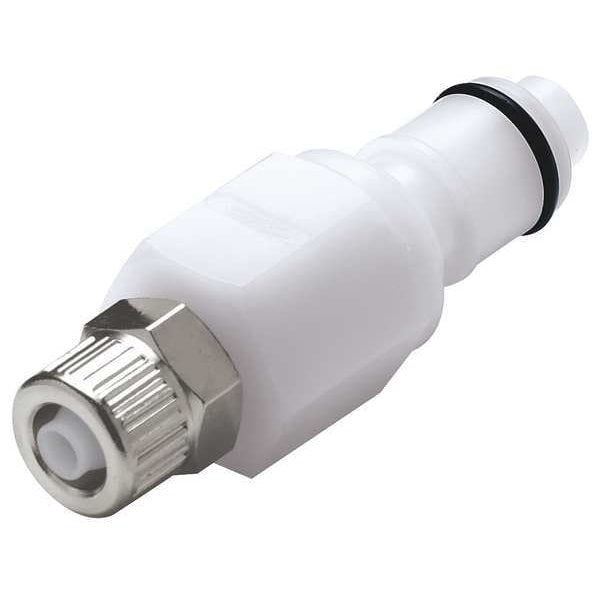Coupler, Push In, Acetal, White