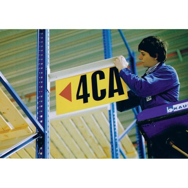 Label, Yellow, Labels/Roll: 60