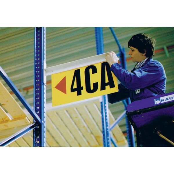 Label, Yellow, Labels/Roll: 40