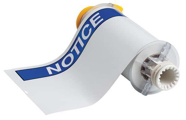 Label, White/Blue, Labels/Roll: 60