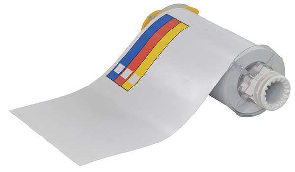 Label, Red/Yellow/Blue/White, Labels/Roll: 60