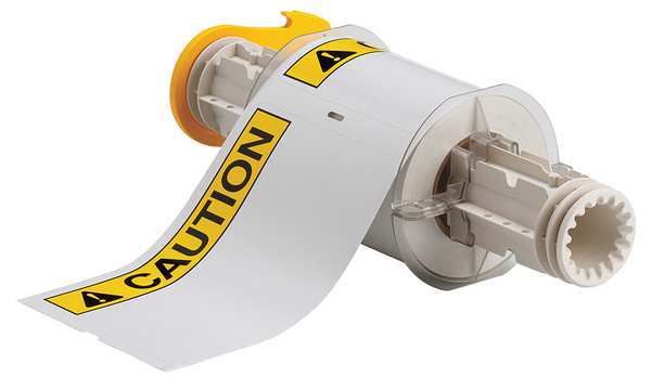 Label, White/Yellow/Black, Labels/Roll: 95