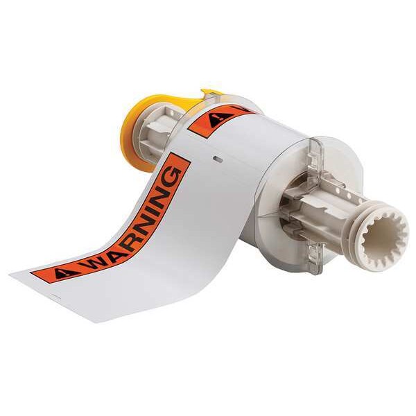 Label, Orange/Black/White, Labels/Roll: 95