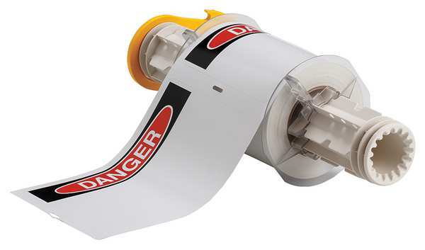 Label, Red/White, Labels/Roll: 95