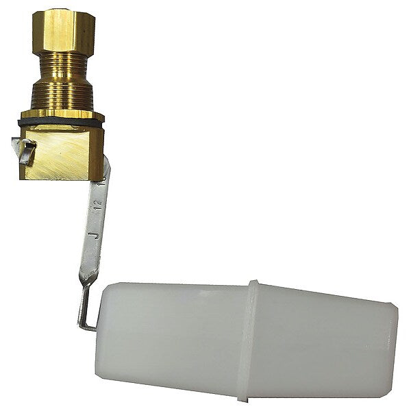 Float Valve, 1/4 In, SS/Plastic