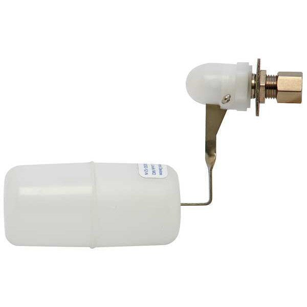 Float Valve, 1/4 In, SS/Plastic
