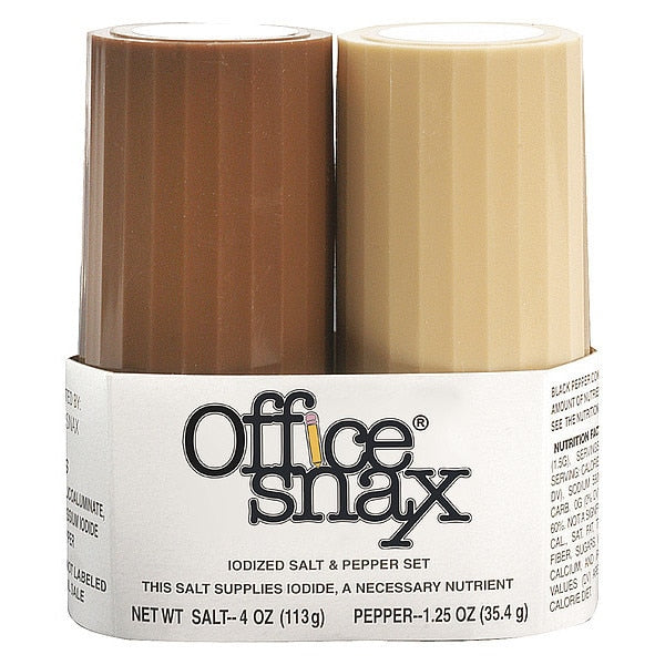 Salt/Pepper Shakers, S 4oz/P 1.5oz, PK12