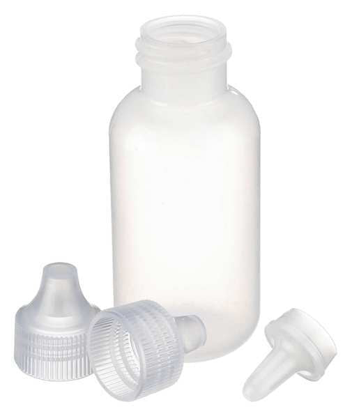 Dropper Bottle, 30mL, Natural, Round, PK144