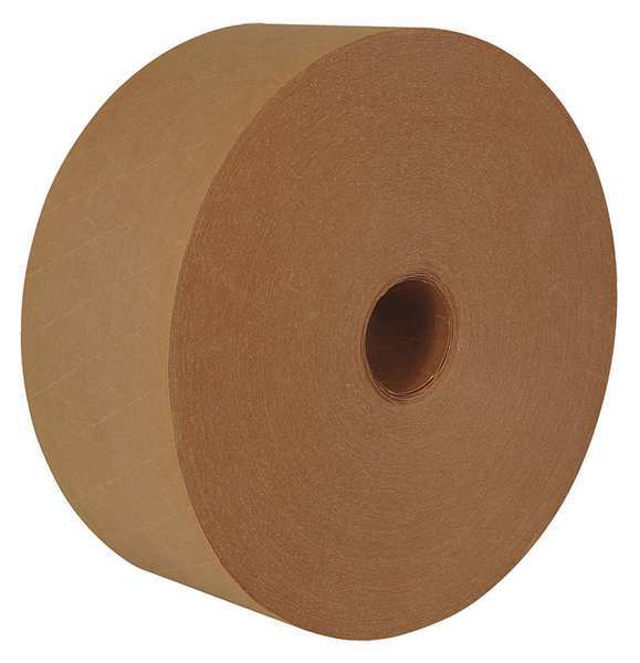 Carton Tape, Natural, 3 In. x 400 Ft., PK10