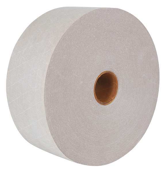 Carton Sealing Tape, White, 3Inx450Ft, PK10