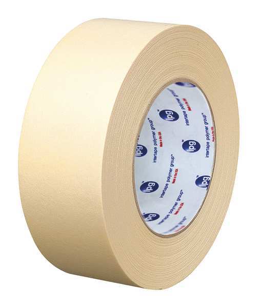 Intertape Polymer Masking Tape, Natural, Dia., PK72
