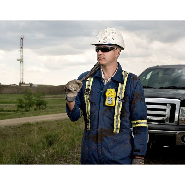 Repl Gas Detector Front Enclosure, Yellow