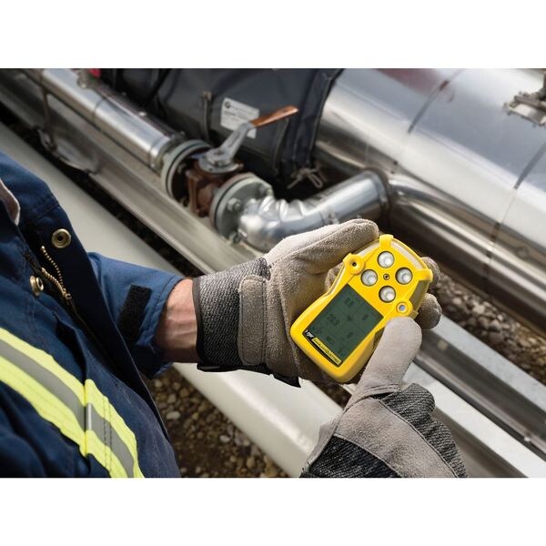 Repl Gas Detector Front Enclosure, Yellow