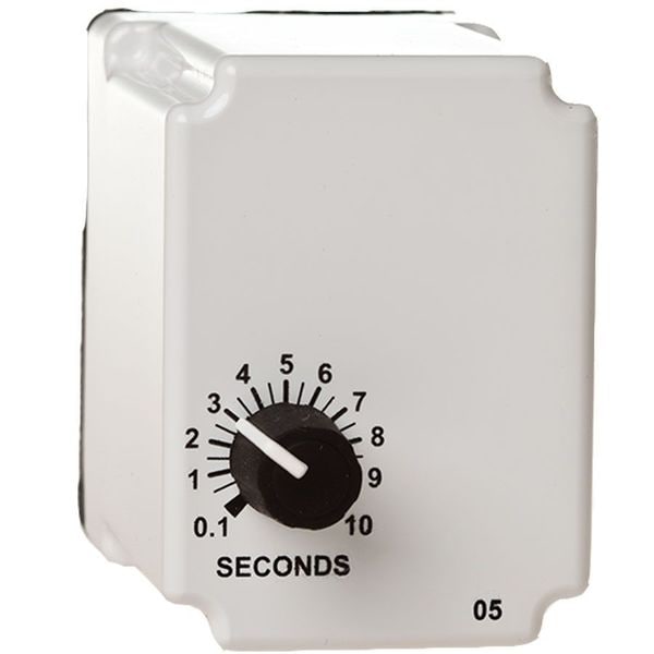 Time Delay Relay, 12VDC, 10A, DPDT, 0.1 sec.