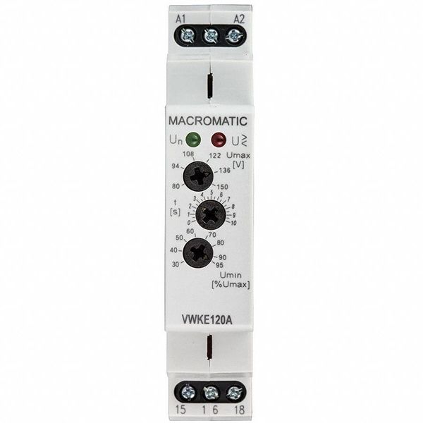 Voltage Monitor Relay, SPDT, 80-150VAC