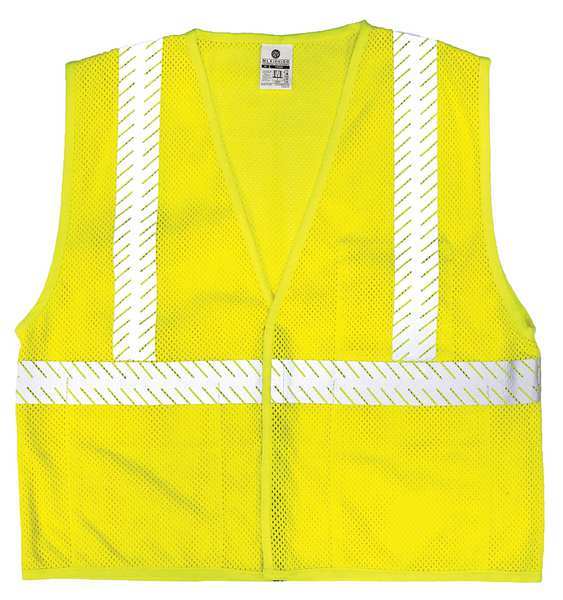XL Class 2 Flame Resistant High Visibility Vest, Lime